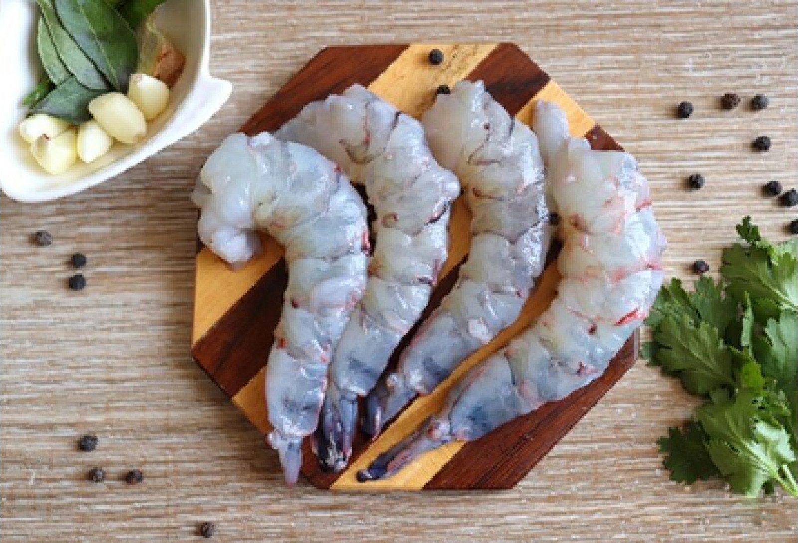Cleaned Tiger Prawns Medium 400gm